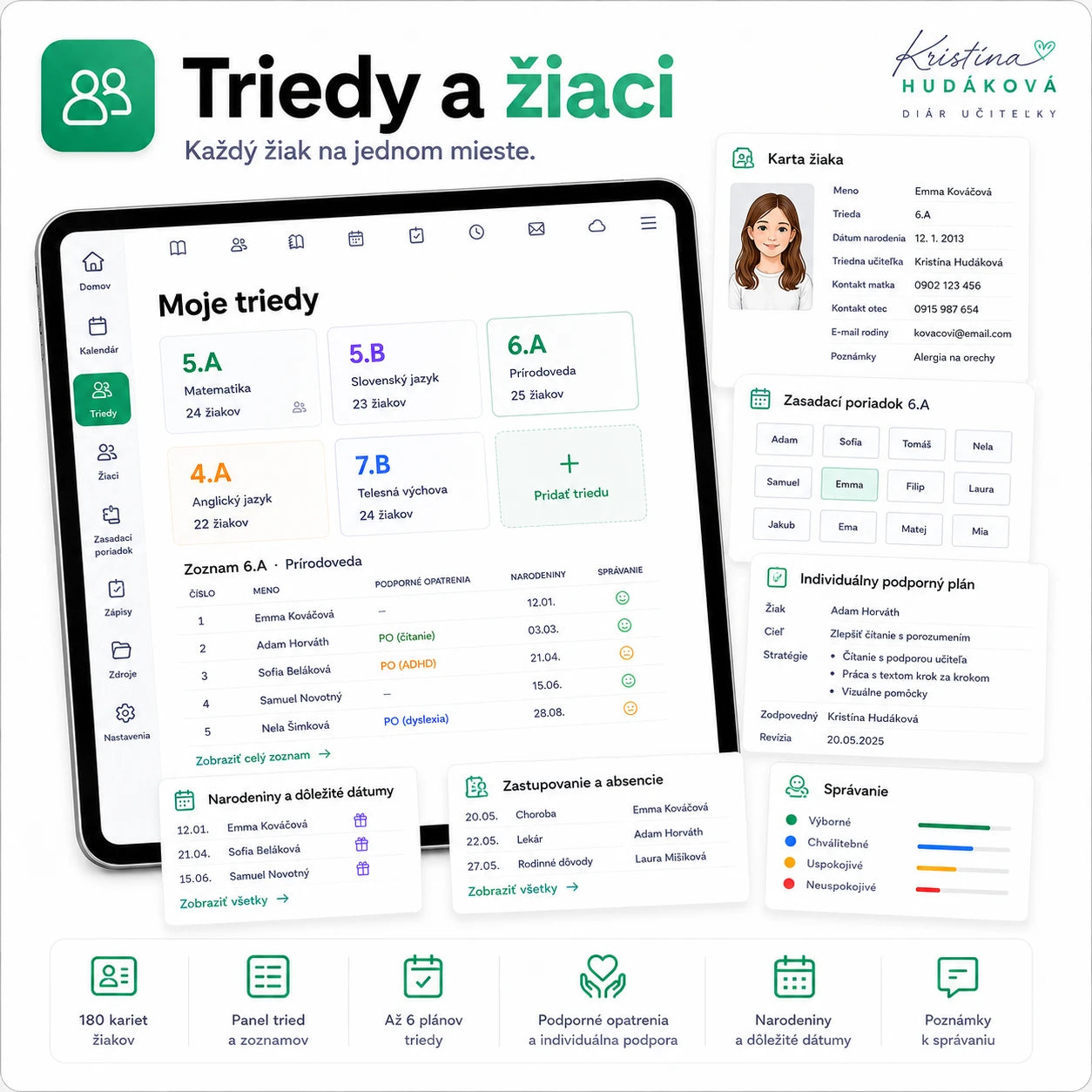 Interaktívny Učiteľský diár